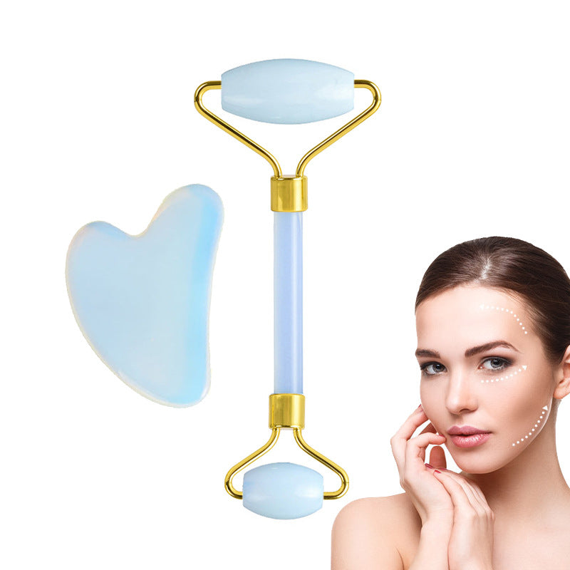 Face Sculptor Roller + Gua Sha Set
